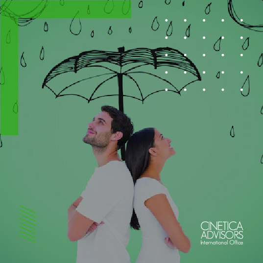 Guardar la calma mientras nos mantenemos invertidos